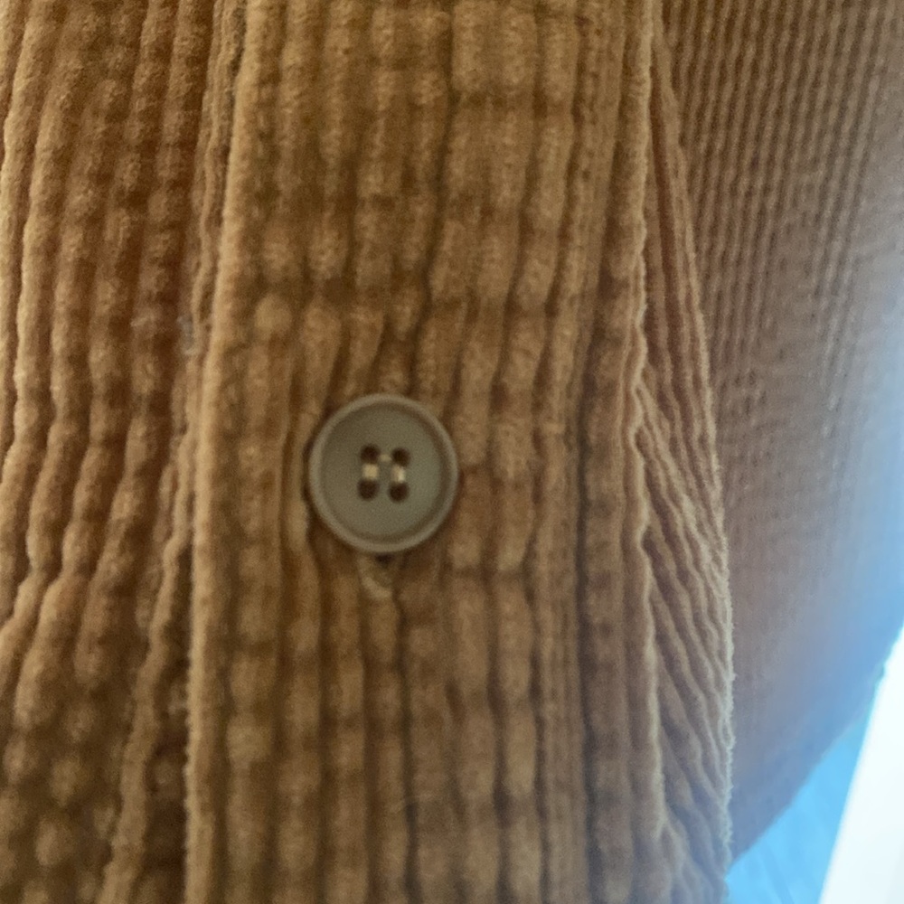 CP shades free people jack cord cotton over shirt medium - Picture 10 of 13